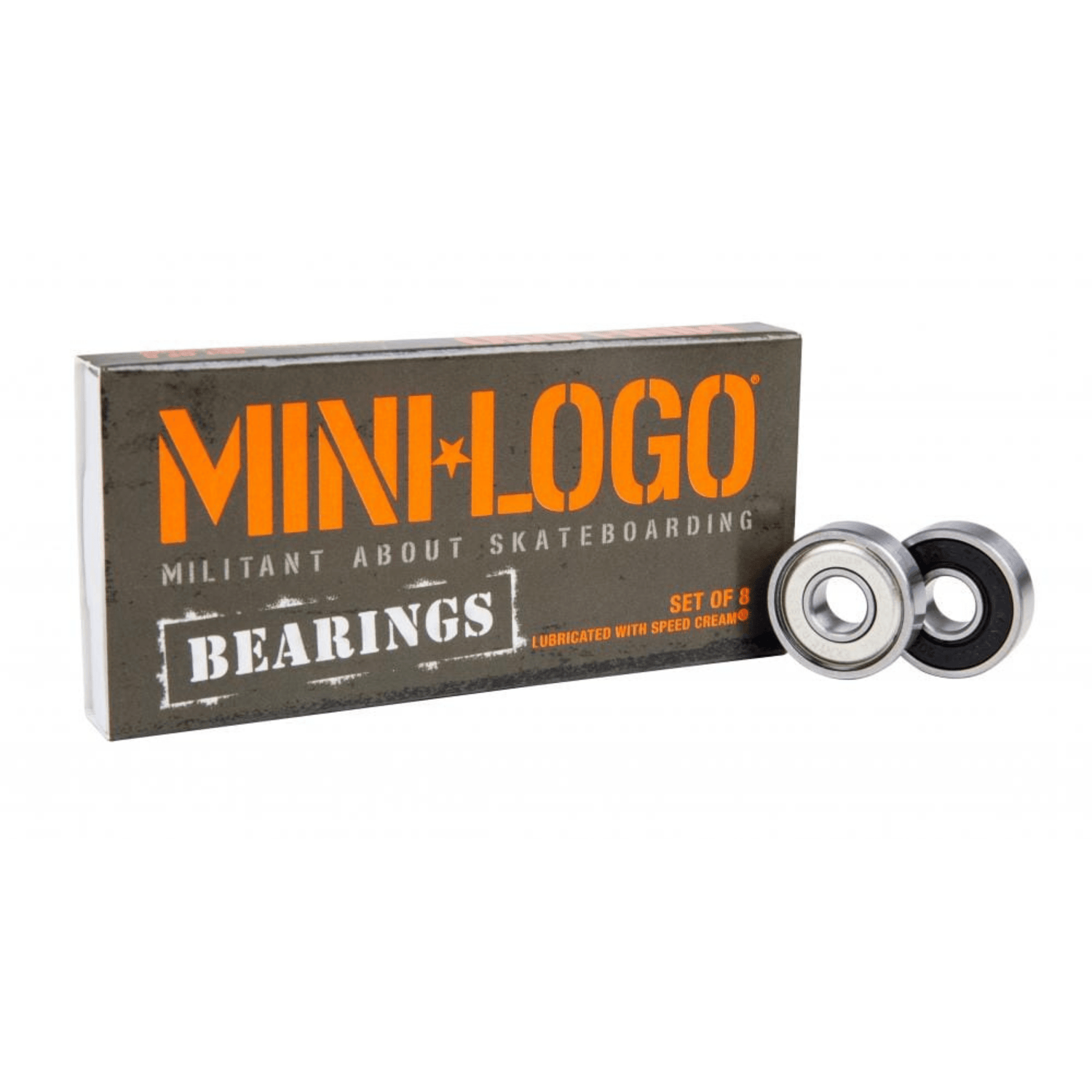 Mini Logo Precision 608 Skate Bearings Bearings Mini Logo 