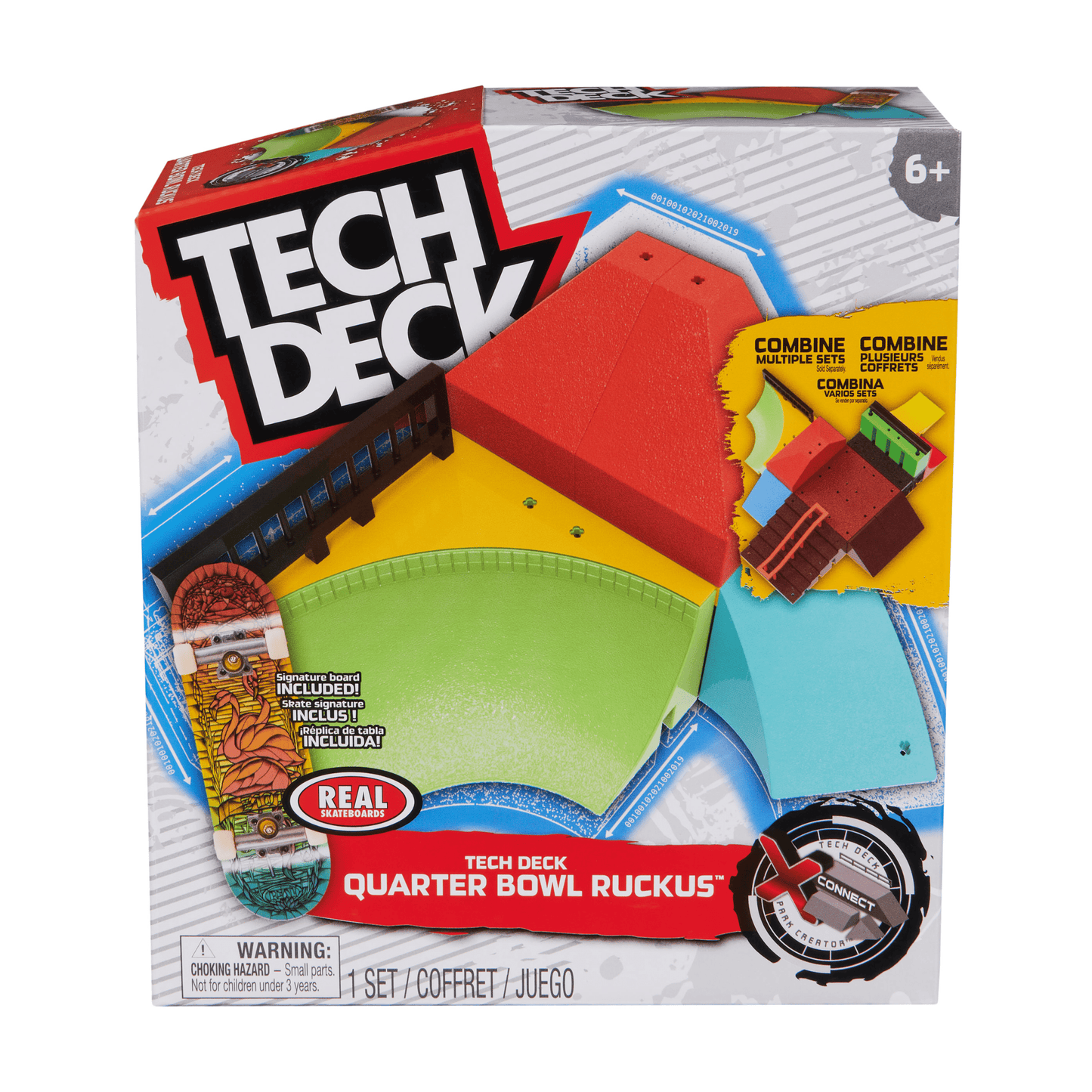 Tech Deck X-Connect Quarter Bowl Ruckus Accessories tech deck 