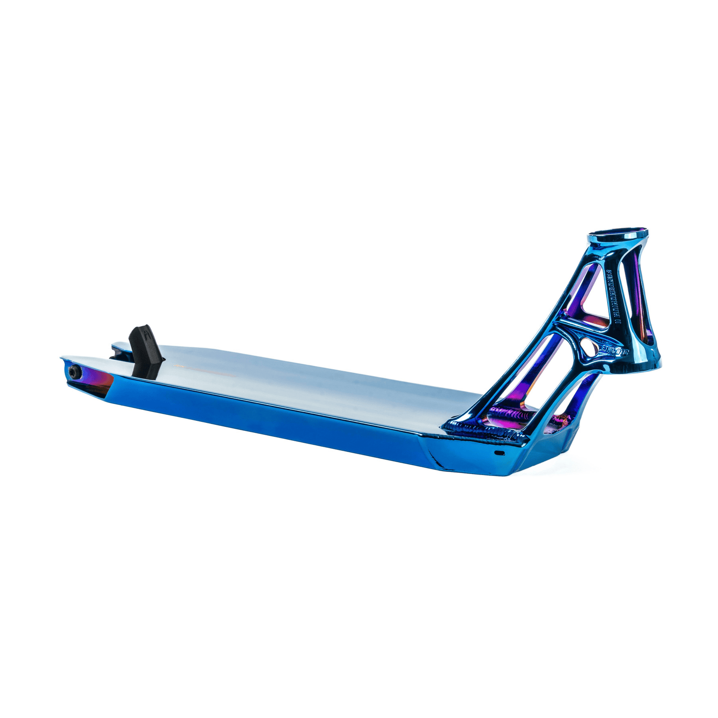 ETHIC DTC Pandemonium V2 Scooter Deck 460mm - Chrome Blue Scooter Decks Ethic DTC 