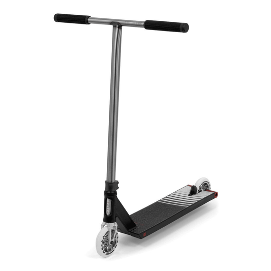 Slamm Strobe Pro Complete Stunt Scooter, Black/Raw Complete Scooters Slamm Scooters 