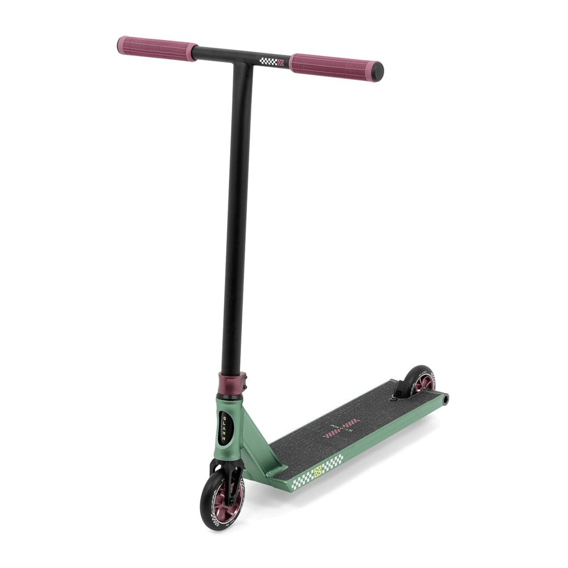 Slamm Assault Street Pro Complete Stunt Scooter, Green Complete Scooters Slamm Scooters 