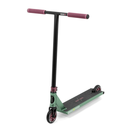 Slamm Assault Street Pro Complete Stunt Scooter, Green Complete Scooters Slamm Scooters 