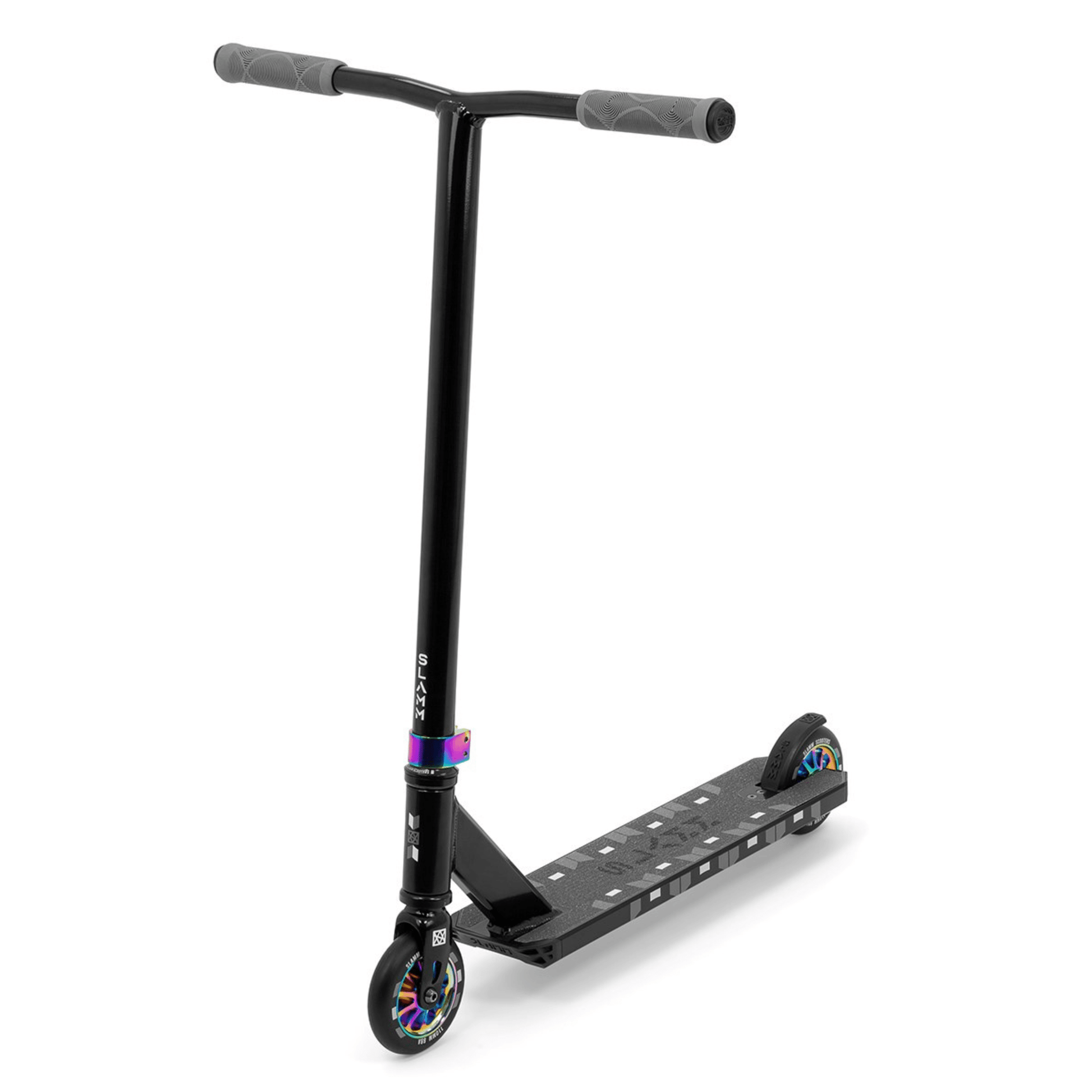 Slamm Classic Pro Stunt Scooter, Neochrome Complete Scooters Slamm Scooters 