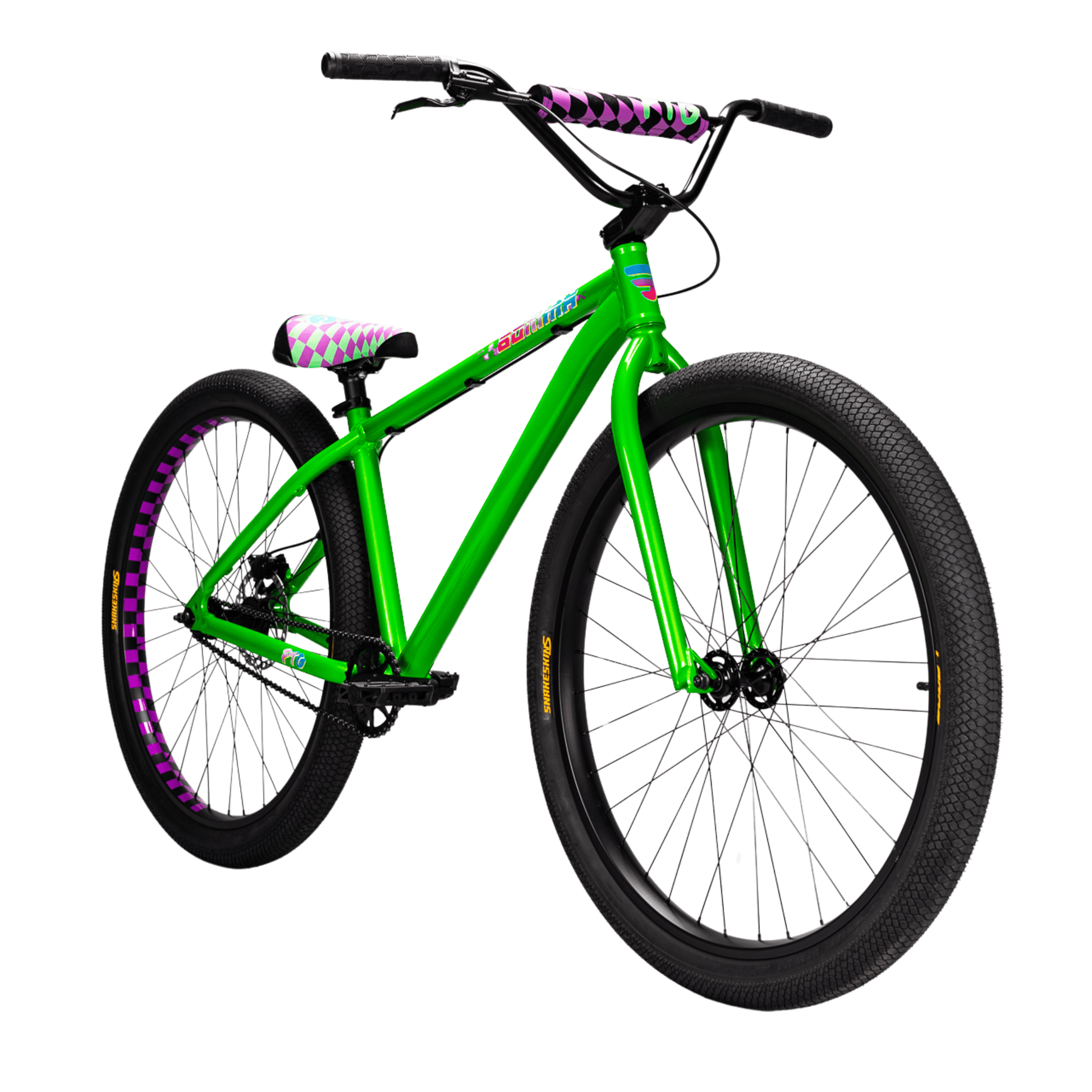 Mafia Bikes Bomma FTG Street Bike, Green Wheelie Bikes Mafia Bikes 