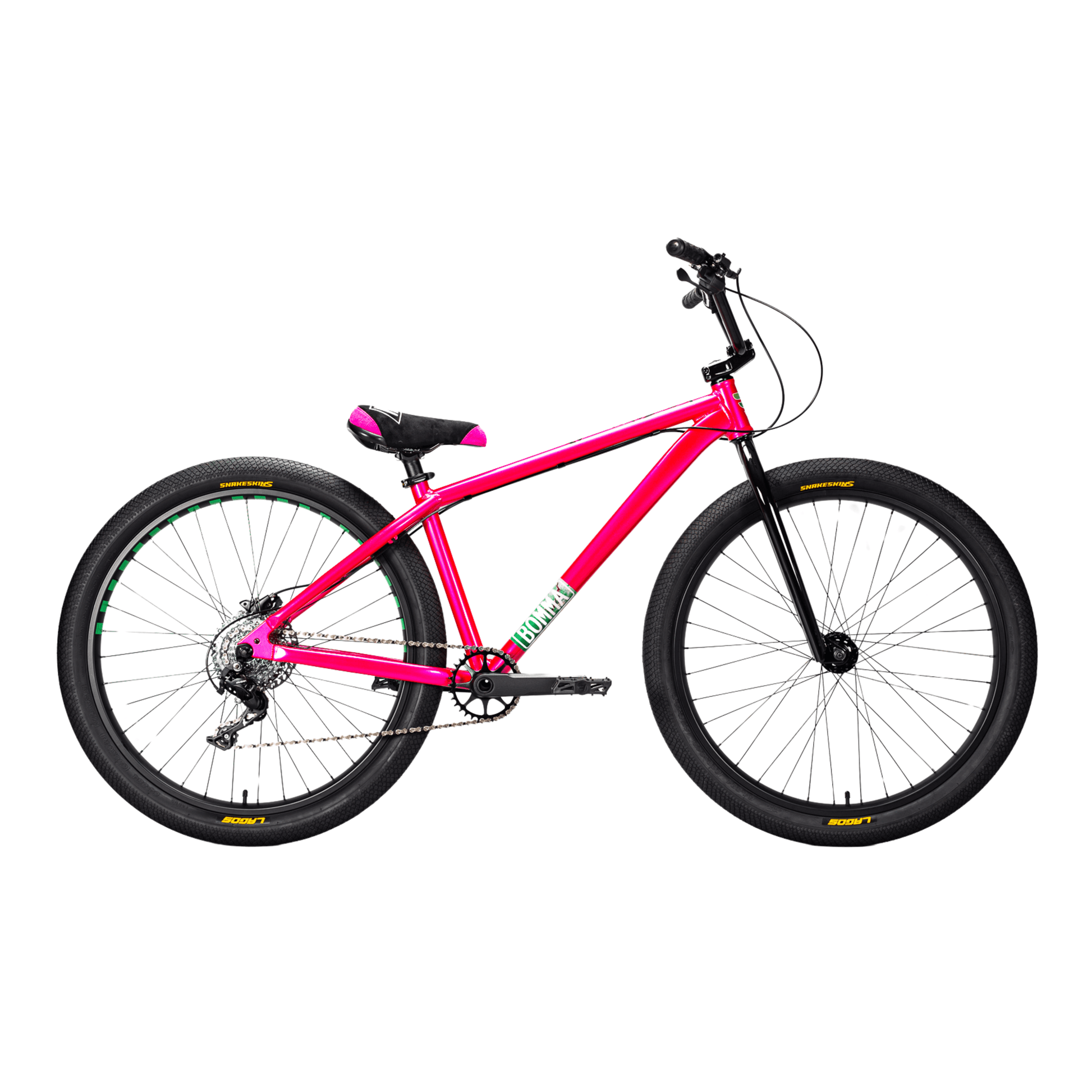 Pink Chrome Mafia Bomma Mafia Bikes Bomma Traffic Street Bike