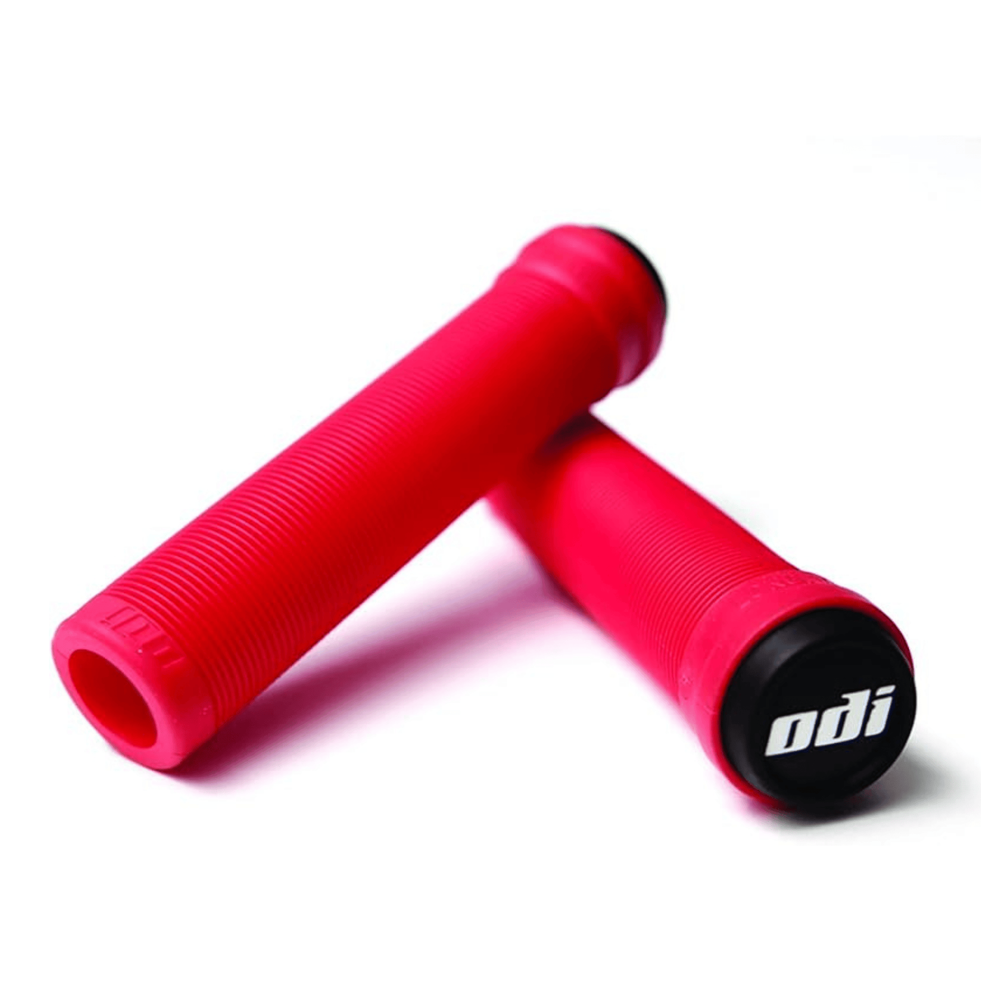 ODI Longneck Soft Pro Scooter/BMX Grips 135mm, Red Grips ODI 