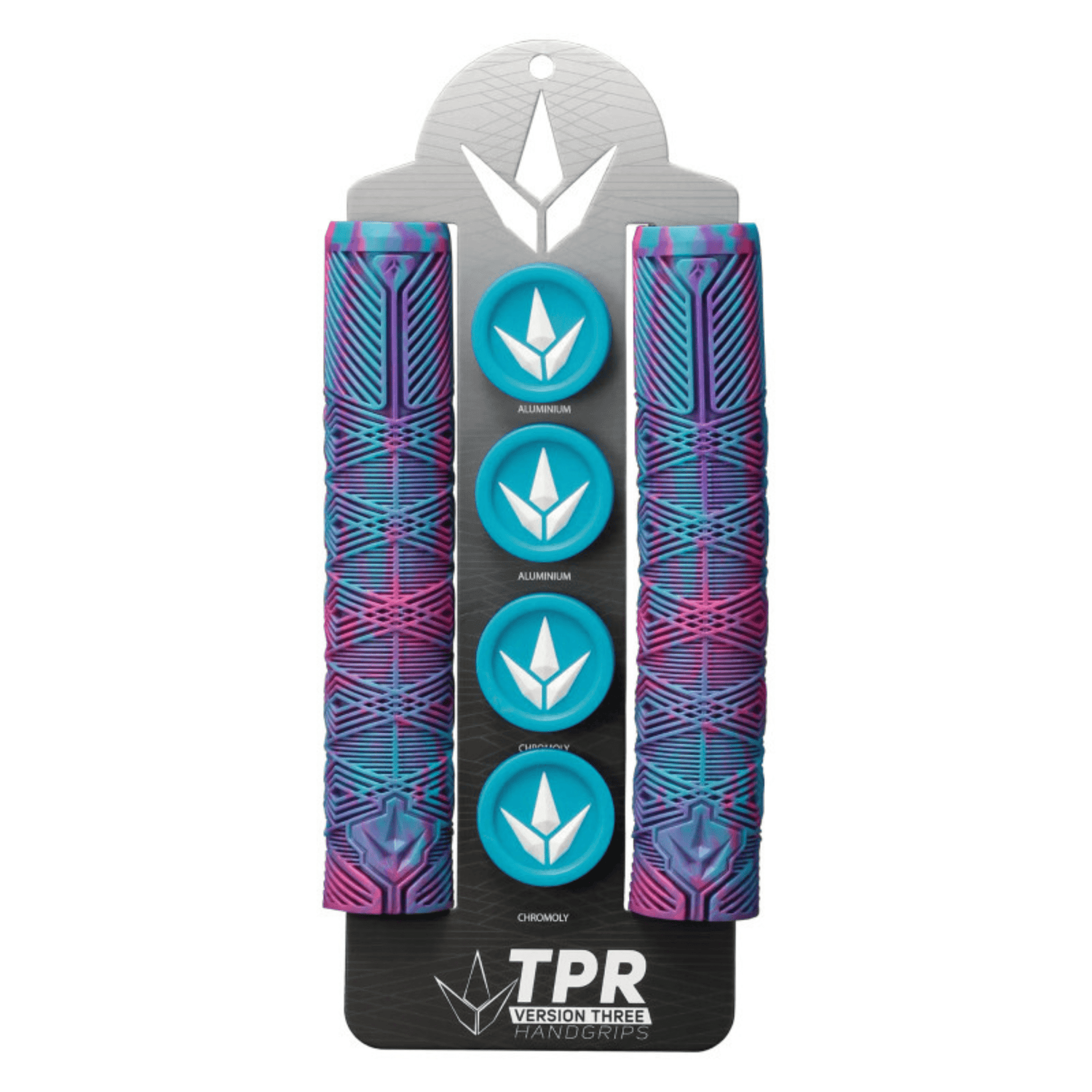 Blunt V3 Hand Grips, Pink/Teal/Purple Grips Blunt 