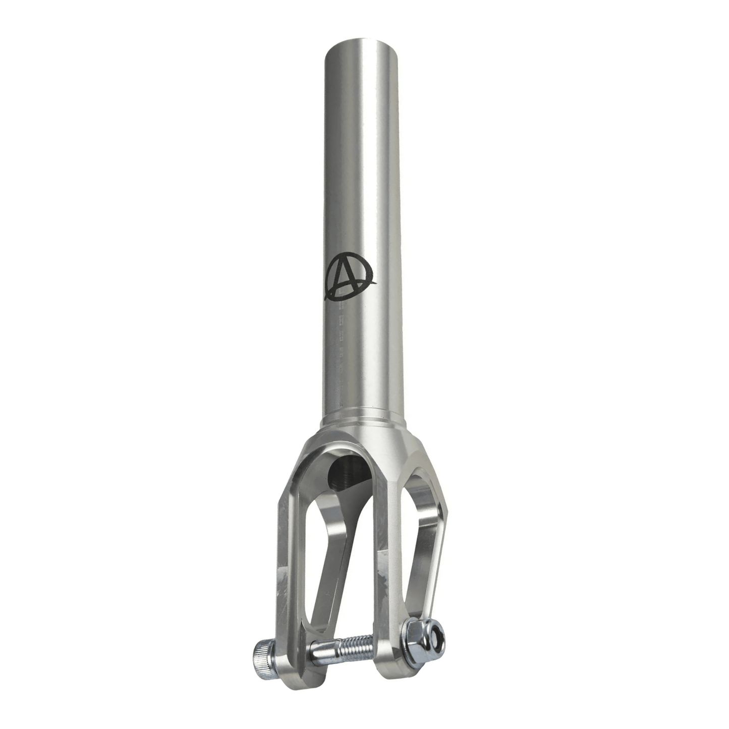 Apex 7075 Quantum Lite SCS Scooter Forks, Raw Complete Scooters Apex 