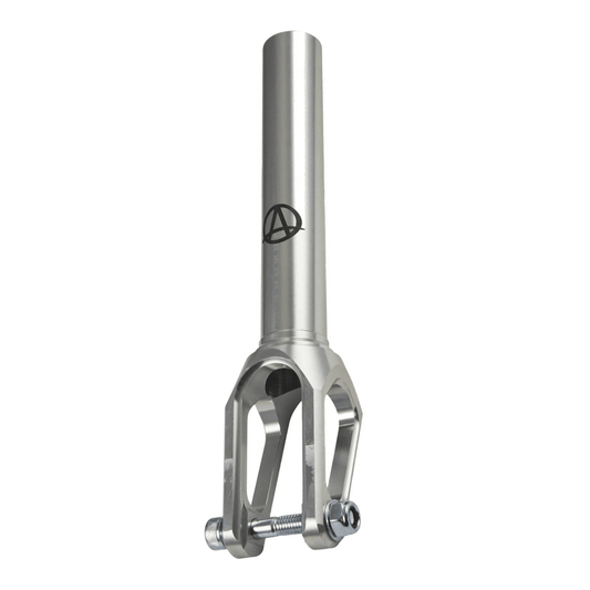 Apex 7075 Quantum Lite SCS Scooter Forks, Raw Complete Scooters Apex 