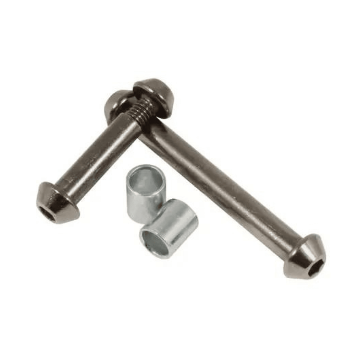 Slamm Scooters Axle Set, Nickel Scooter Hardware Slamm Scooters 