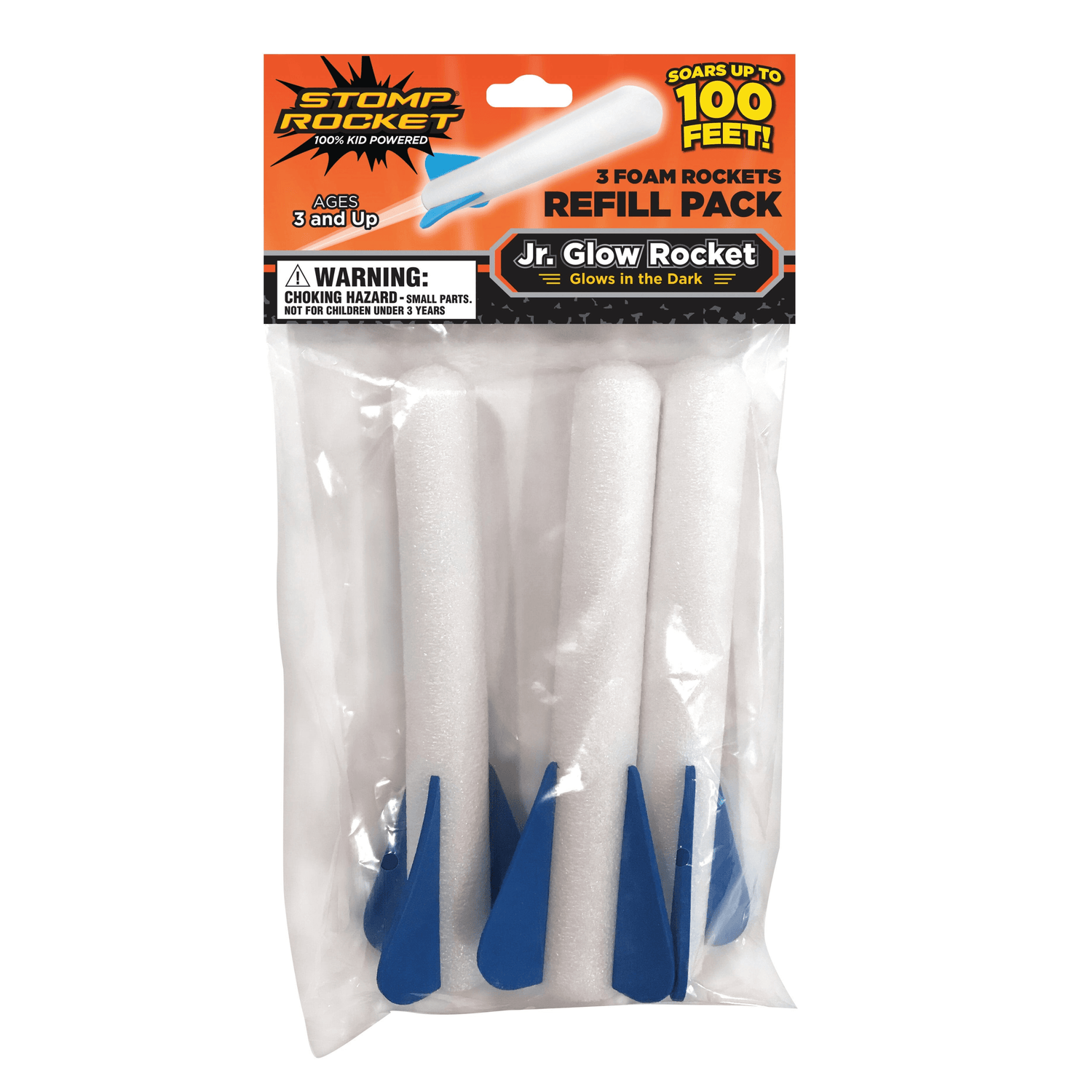 Stomp Rocket Junior Glow Refill (3 Pcs) Accessories Stomp 