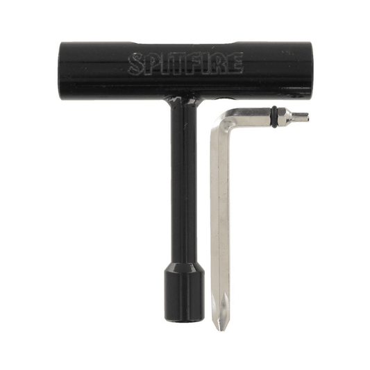 Spitfire Wheels Metal Skateboard Tool, Black/Silver T3 Tool Tools Spitfire 