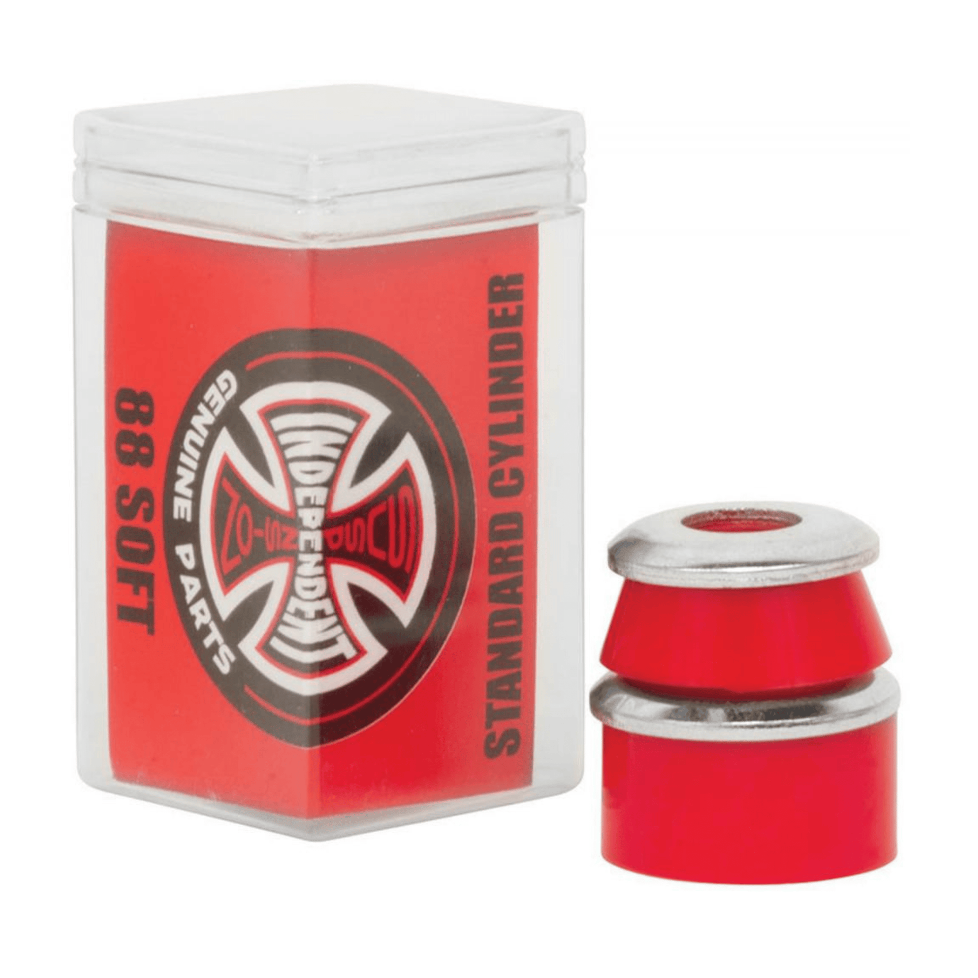 Independent Cylinder Bushings, 88A Soft, Red Skatebaord Parts Independent 