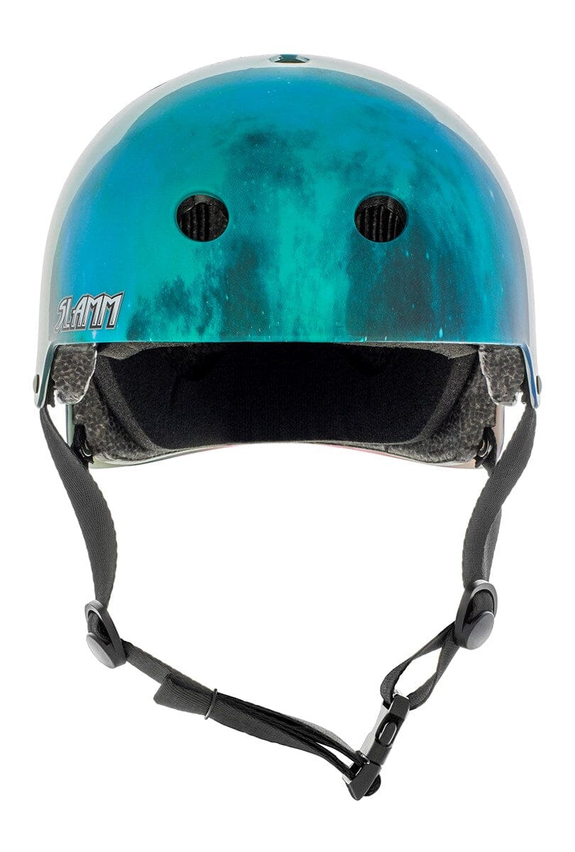 Slamm Logo Helmet, Nebula Protection Slamm Scooters 