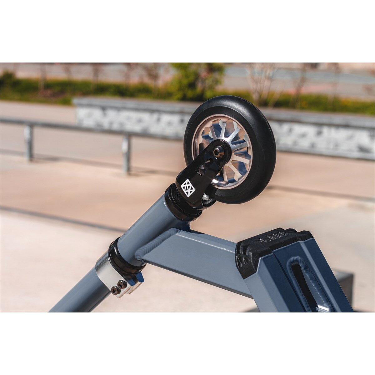 Slamm Classic Pro Stunt Scooter, Blue/Silver