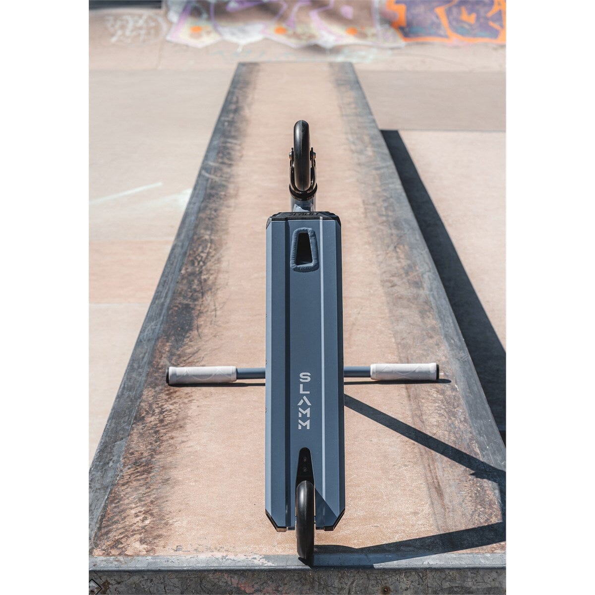 Slamm Classic Pro Stunt Scooter, Blue/Silver