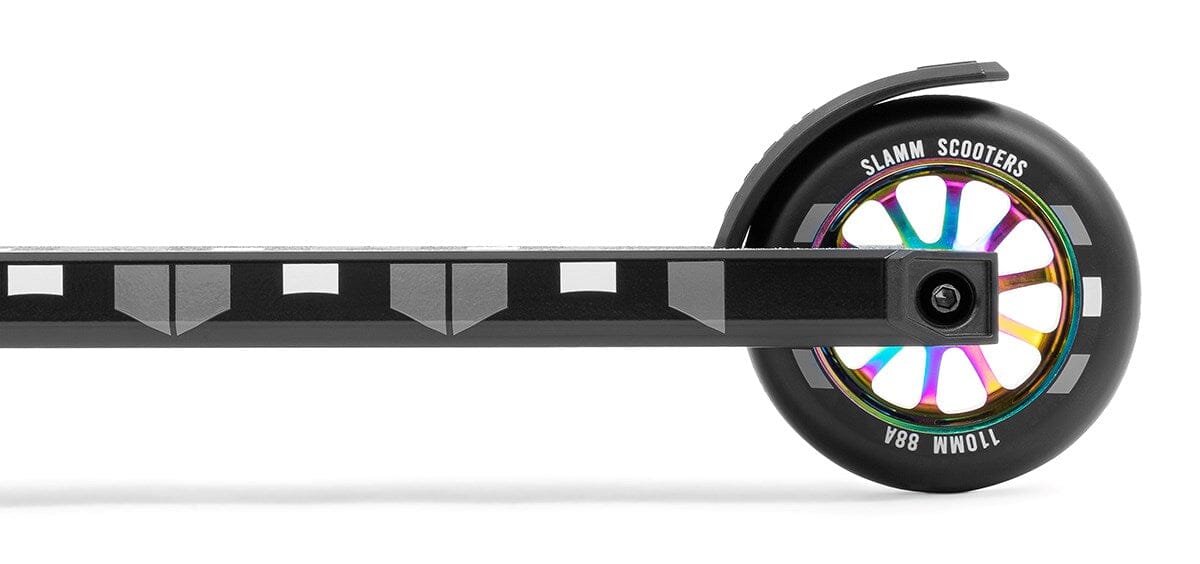 Slamm Classic Pro Stunt Scooter, Neochrome Complete Scooters Slamm Scooters 