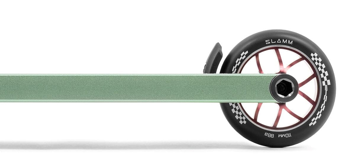Slamm Assault Street Pro Complete Stunt Scooter, Green Complete Scooters Slamm Scooters 