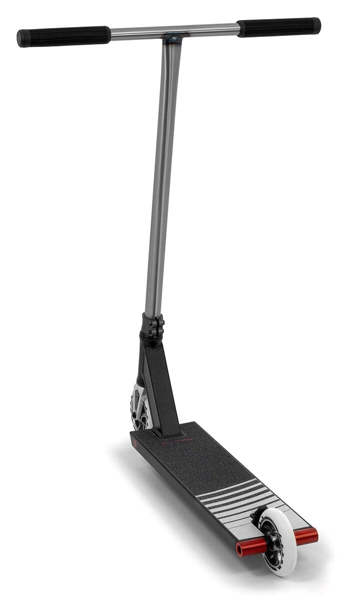 Slamm Strobe Pro Complete Stunt Scooter, Black/Raw Complete Scooters Slamm Scooters 