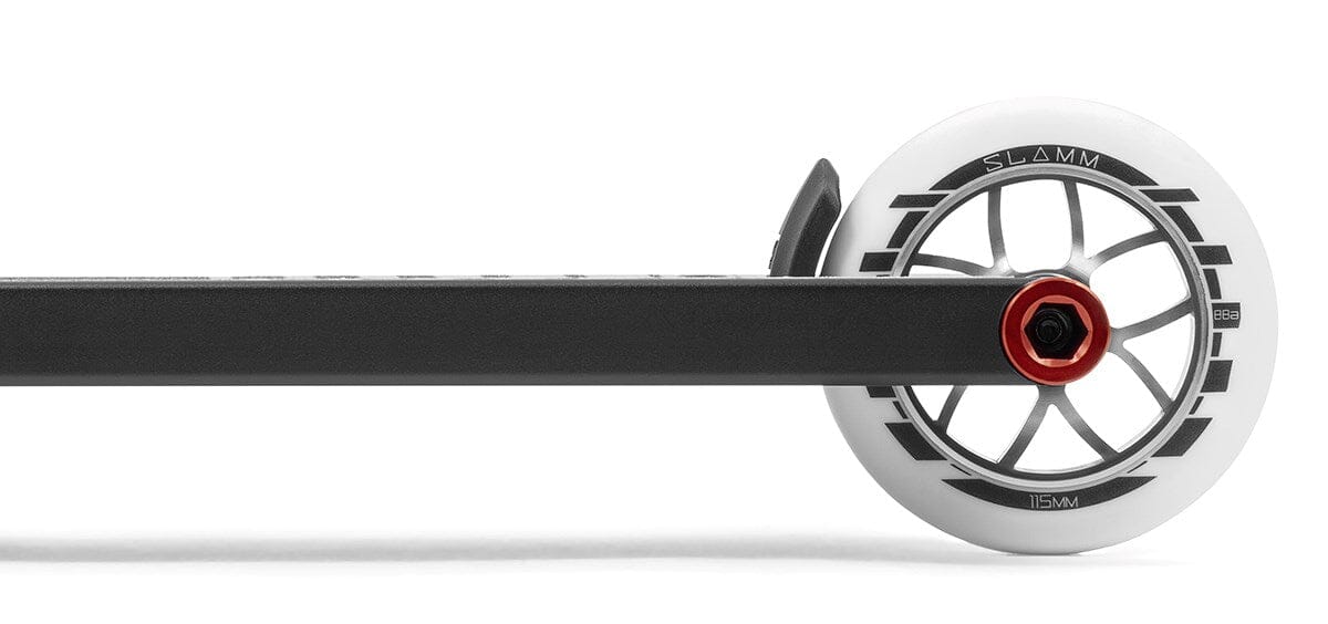 Slamm Strobe Pro Complete Stunt Scooter, Black/Raw Complete Scooters Slamm Scooters 