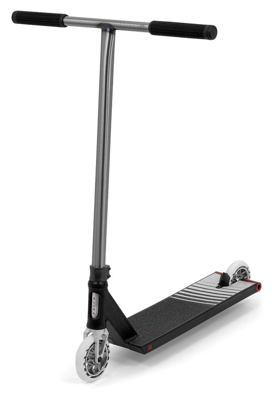 Slamm Strobe Pro Complete Stunt Scooter, Black/Raw Complete Scooters Slamm Scooters 