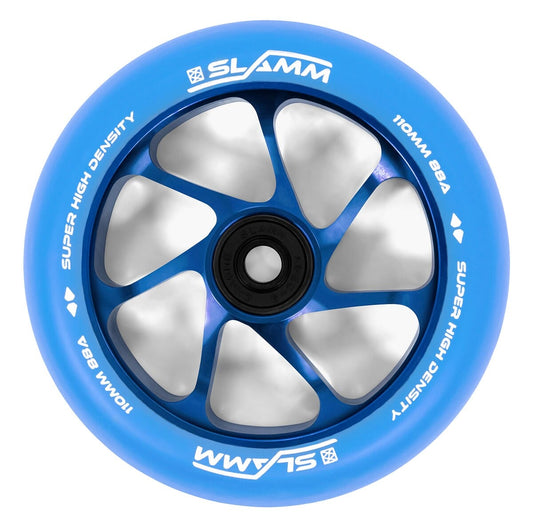 Slamm Team Wheel 110mm, Blue/Blue Slamm 