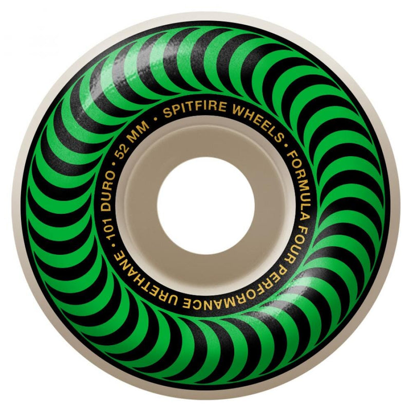 Spirtfire Fomula Four Classics 101 Skateboard Wheels, 52mm Skateboard Wheels spitfire 