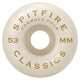 Spirtfire Fomula Four Classics 101 Skateboard Wheels, 53mm Skateboard Wheels spitfire 