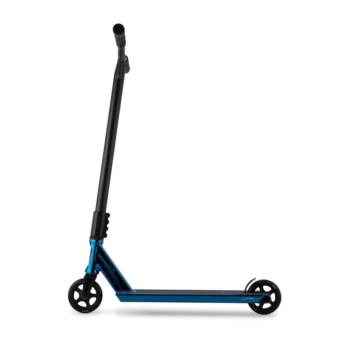 Drone ‘Saundezy’ Signature Element Complete Scooter, Blue Chrome Complete Scooters Drone 