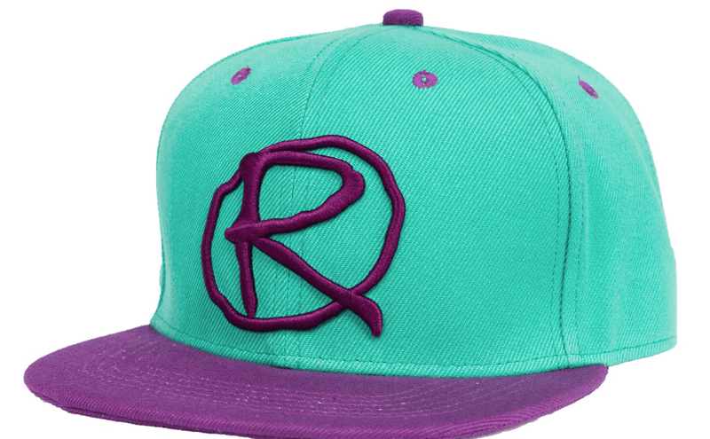 Rampworx LE 97.3 Snapback Cap, Teal/Purple Accessories Rampworx Skatepark 