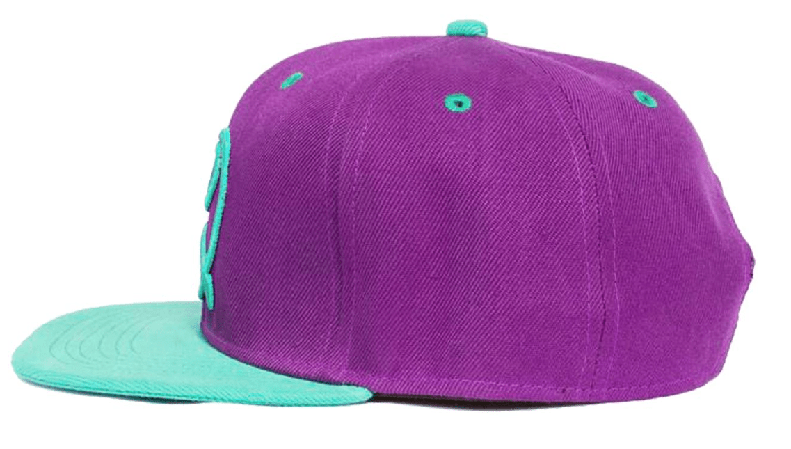 Rampworx LE 97.2 Snapback Cap, Purple/Teal Accessories Rampworx Skatepark 