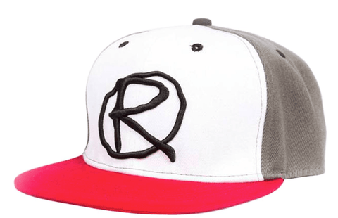 Rampworx LE 97.10 Snapback Cap, Grey/White/Red