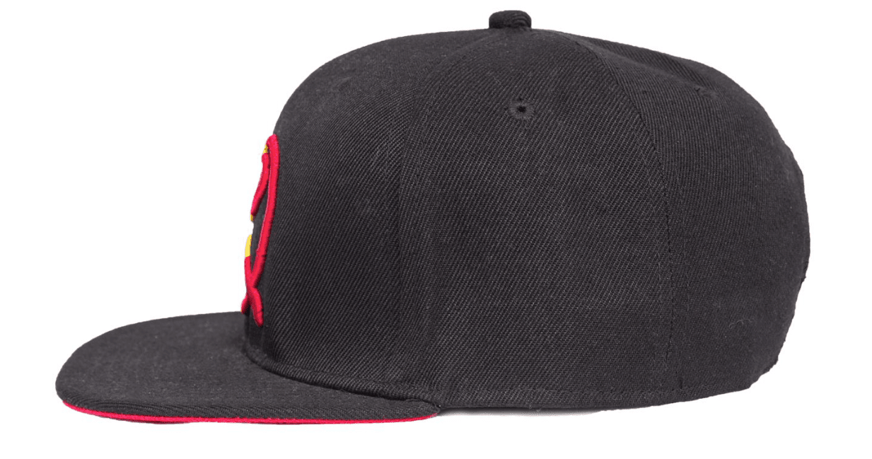 Rampworx LE 97.8 Snapback Cap, Rasta/Black Accessories Rampworx Skatepark 