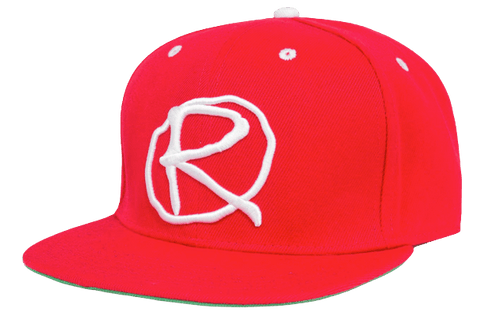 Rampworx LE 97.1 Snapback Cap, Red/Red