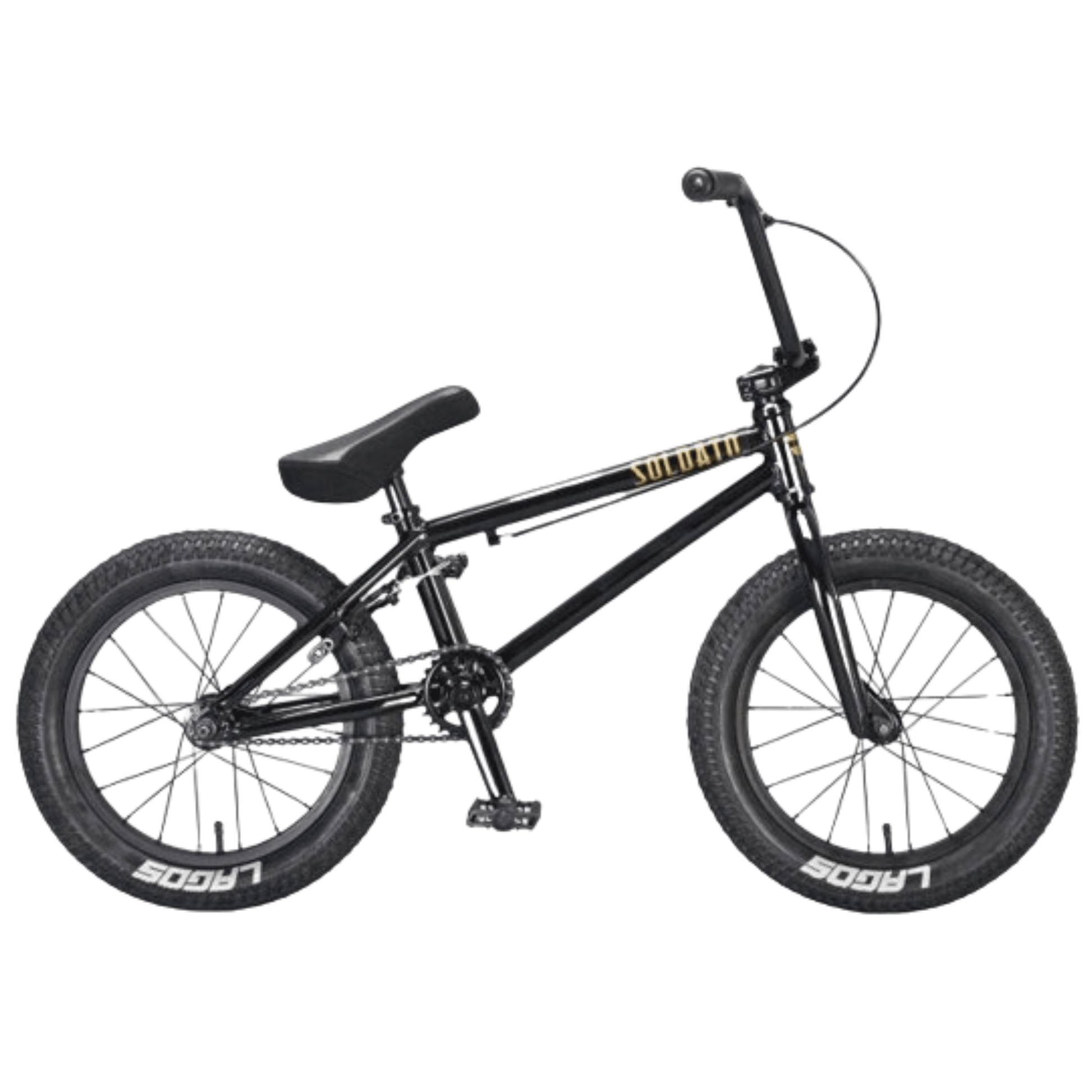 Mafia Bikes Soldato Complete BMX 16", Black Complete BMX Mafia Bikes 