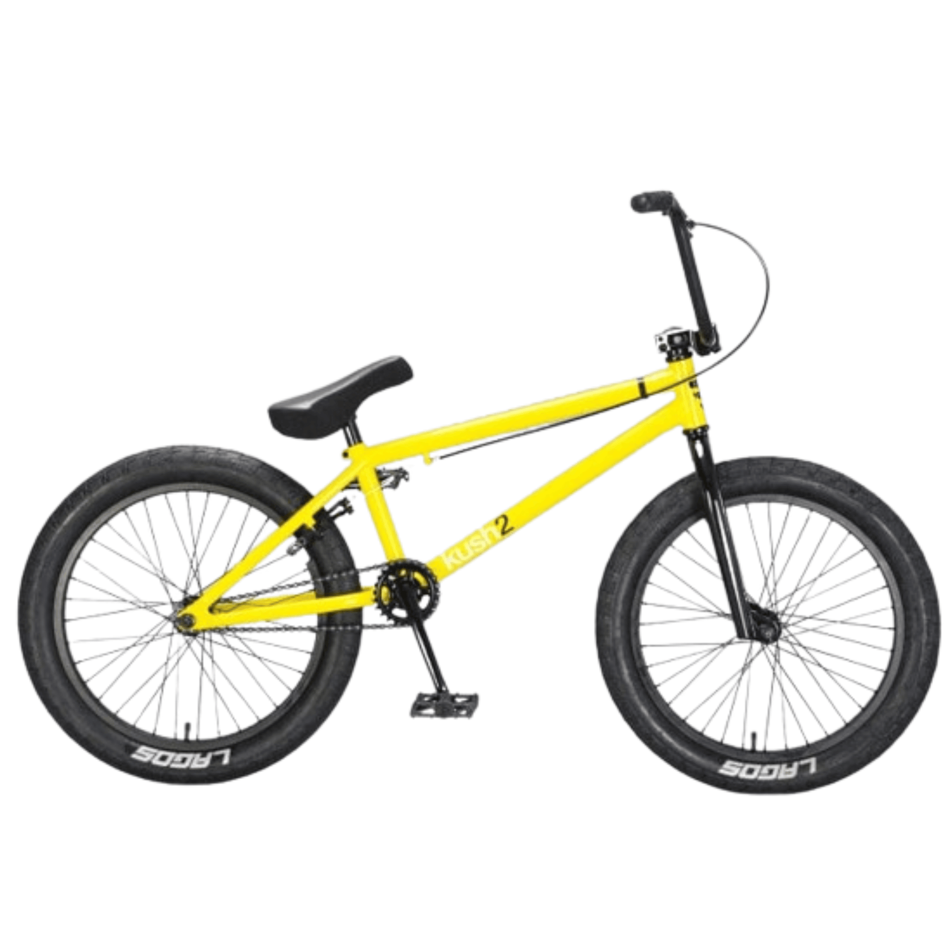 Mafia Bikes Kush 2 Complete BMX 20", Yellow BMX Mafia Bikes 