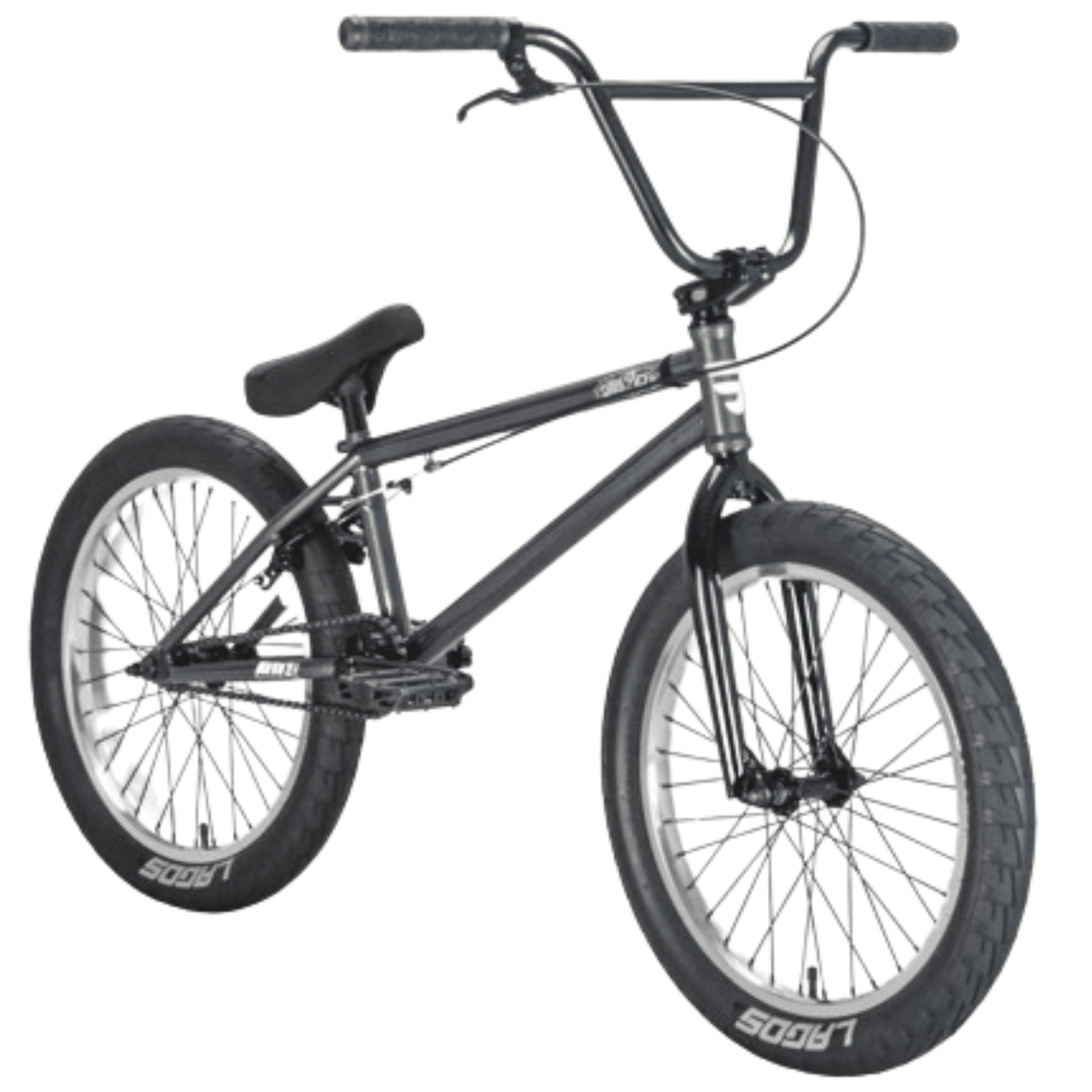 Mafia Bikes Kush 2+ Justice Complete BMX 20", Grey/White BMX Mafia Bikes 