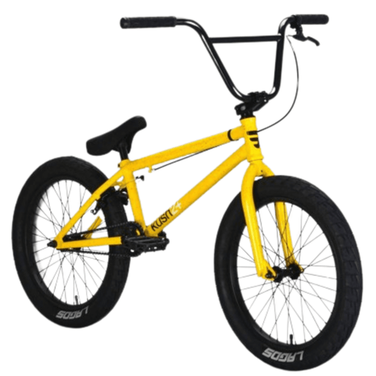 Mafia Bikes Kush 2+ Justice Complete BMX 20", Yellow BMX Mafia Bikes 