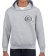 Rampworx Skatepark Double Crest Youth Pullover Hoodie, Sports Grey Clothing Rampworx Youth XS 