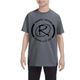 Rampworx "Big Crest" Youth T-Shirt, Dark Grey T-shirts Rampworx Skatepark 
