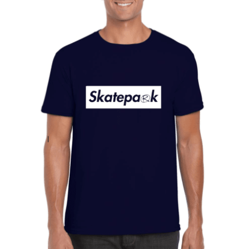 Rampworx "Supreme" T-Shirt, Navy Blue T-shirts Rampworx Skatepark S 