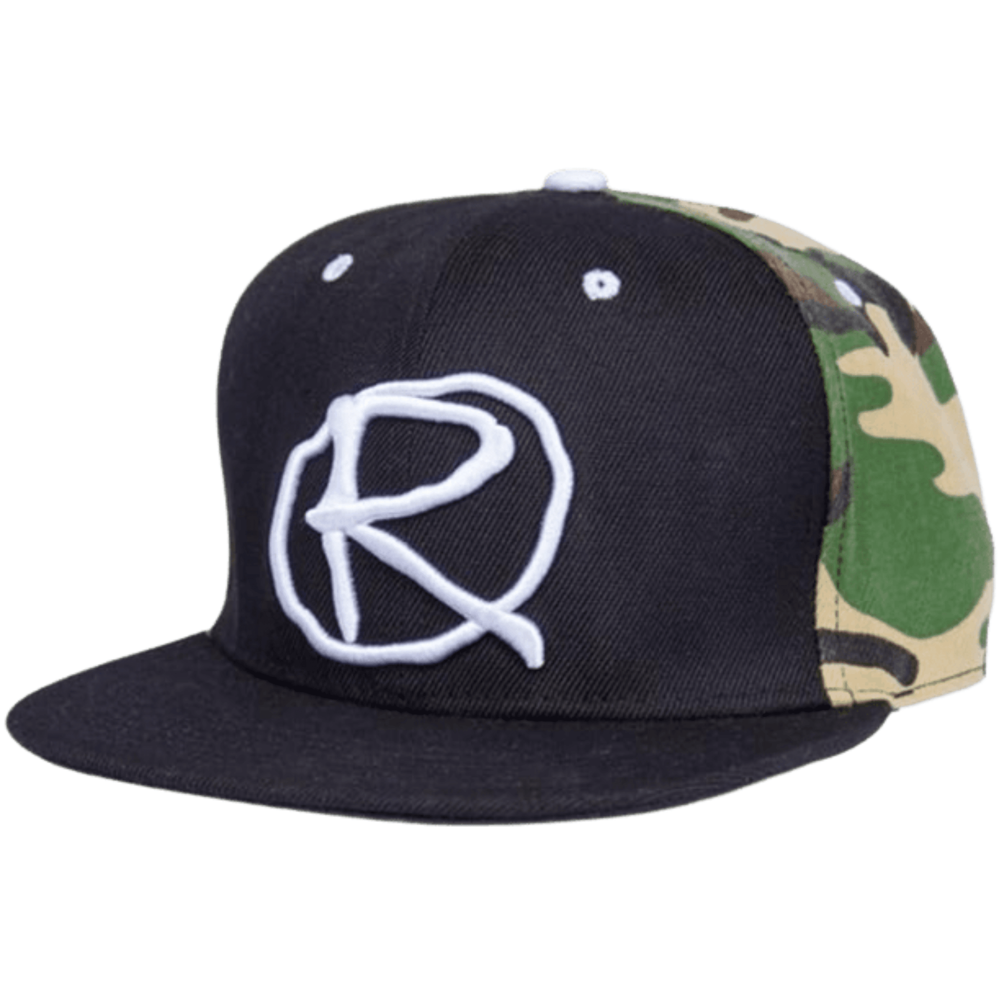 Rampworx LE 97.6 Snapback Cap, Camo/Black Accessories Rampworx Skatepark 