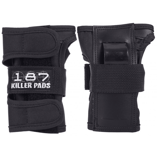 187 Killer Pads Wrist Guards, Black Protection 187 