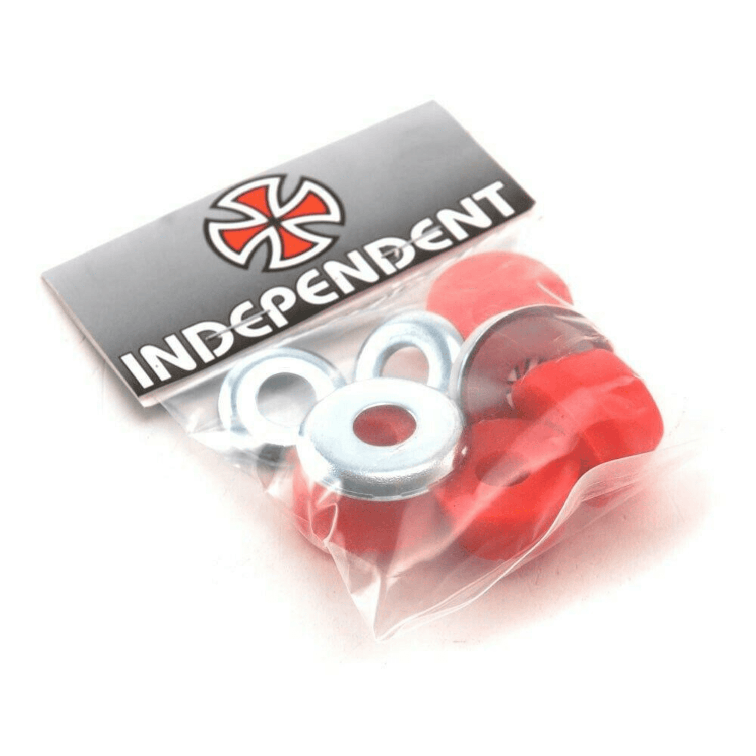 Independent Indy Soft Bushings 90A, Red Skateboard Parts Independent 