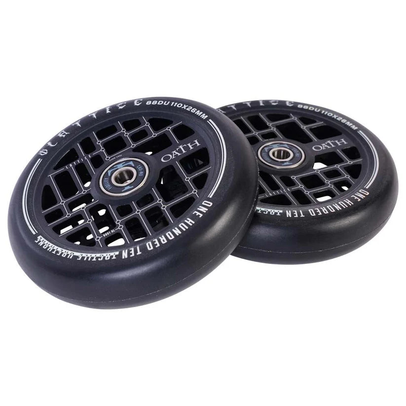 Oath Lattice Scooter Wheels 110mm, Black