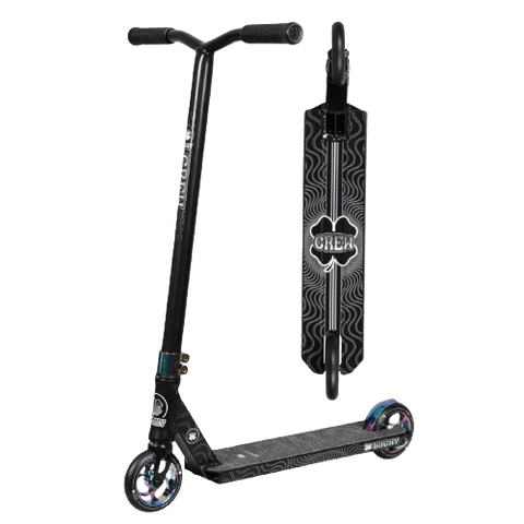 Lucky Crew 2022 Pro Complete Stunt Scooter, Black