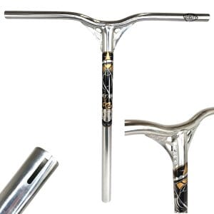 Blunt Reaper V2 Aluminium IHC Stunt Scooter Bars 650mm, Chrome Scooter Bars Blunt 