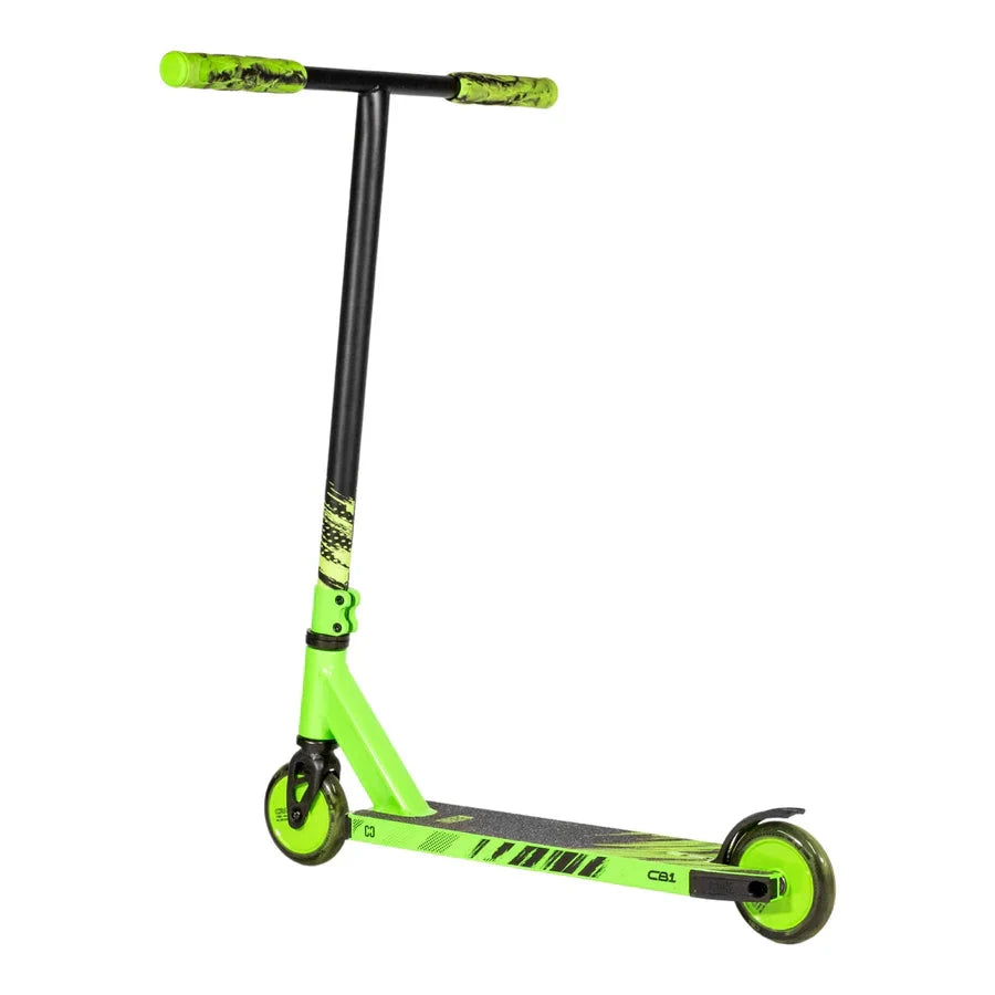 CORE CB1 Beginner Stunt Scooter - Black/Green Complete Scooters CORE 