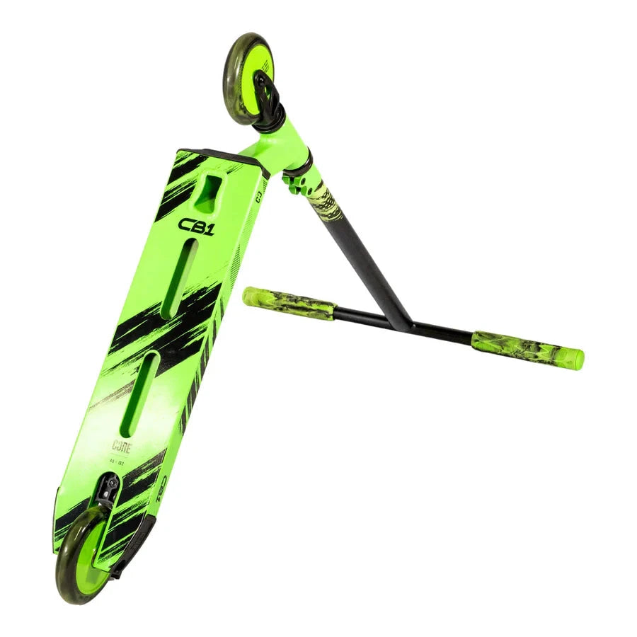 CORE CB1 Beginner Stunt Scooter - Black/Green Complete Scooters CORE 