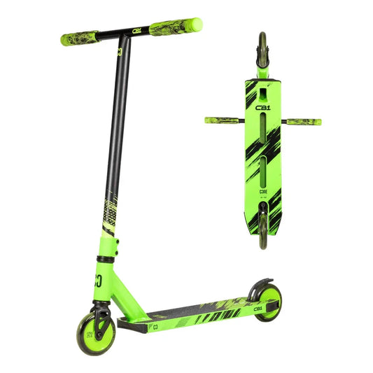 CORE CB1 Beginner Stunt Scooter - Black/Green Complete Scooters CORE 